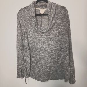 Knox Rise grey cowl neck long sleeve sweater women's large